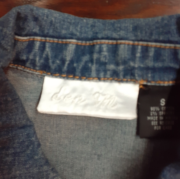 ONE OF A KIND Jean Jacket By Den M - Picture 9 of 14